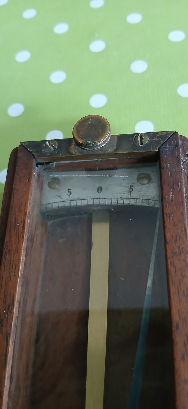 Misurare: Historisches Galvanometer Messinstrument Holzgehäuse – Usato da Spreitenbach venduto da Luckylines 1