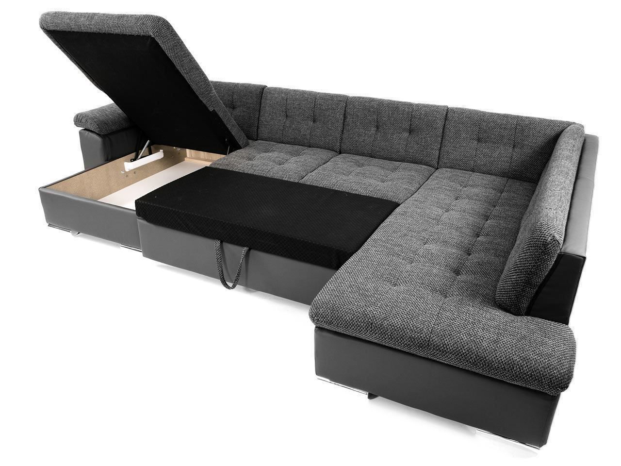 Divani: Wohnlandschaft Couch Sofa mit Bettkasten + Schlaffunktion – Nuovo e nell'imballaggio originale da Wallenwil venduto da toesstal-vertrieb 6