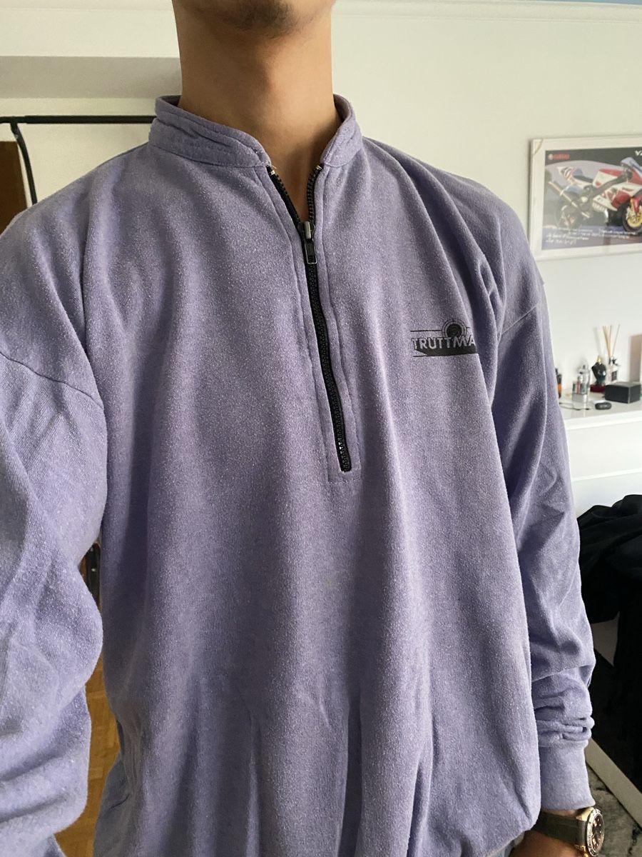 Maglioni & Felpe: Pullover Truttmann violett mit Reissverschluss – Usato da Lippoldswilen venduto da duk_xcr9 3