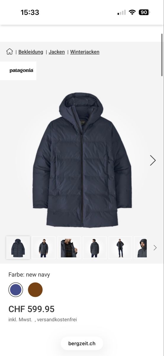 Patagonia Mäntel: Patagonia Jackson Glacier Parka XL – Gebraucht aus Morges von Brunocunha05 5