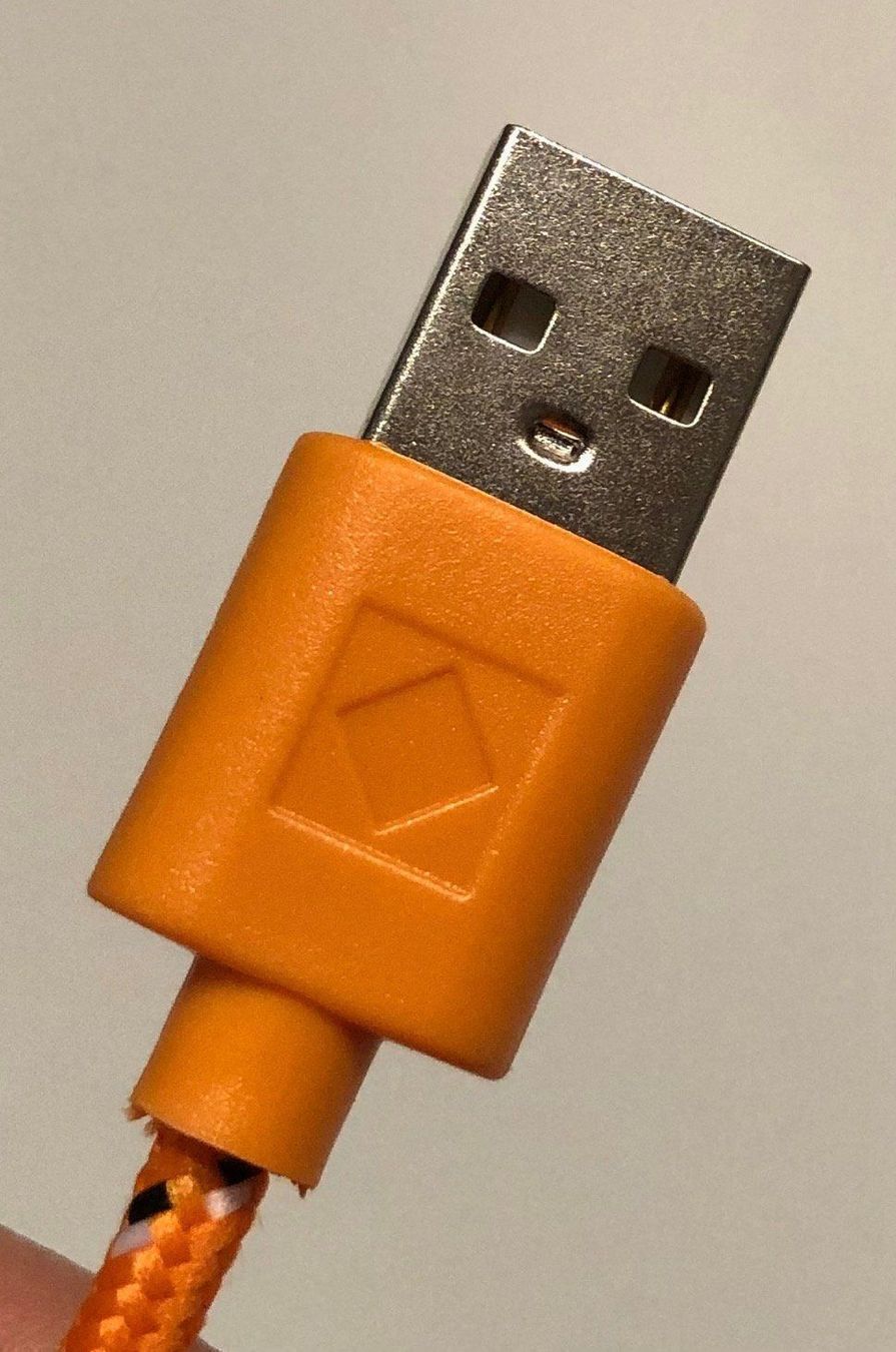 Cavi: Ladekabel USB-Typ A/USB-Typ C (orange) – Nuovo e nell'imballaggio originale da Buchs SG venduto da Handyman77 3