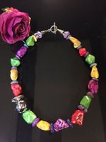 Unique Collier / Kette aus Magnesit