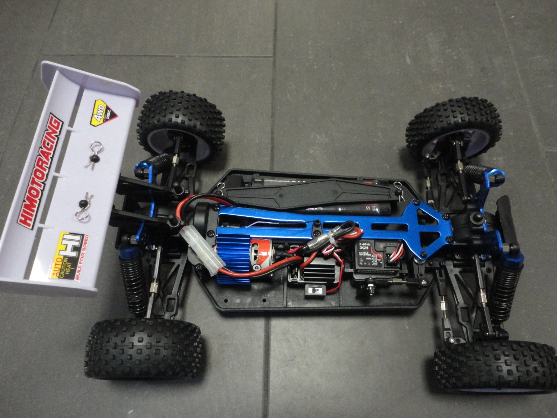Modellismo RC: Buggy 1:10 komplett-Set. 4WD-Allradantrieb – Nuovo e nell'imballaggio originale da Horgen venduto da RcModell 5
