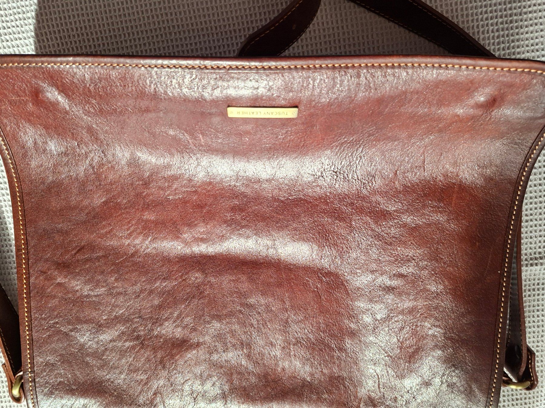 Valigie & Borse: Die Messenger Double Freestyle Leder Herrentasche Tuscany – Nuovo (secondo la descrizione) da Winterthur venduto da preiswert-wohnen 8
