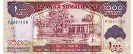 Somaliland 1000 Shillings UNZ Serie FD