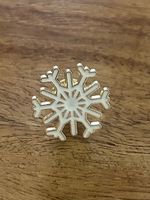 Pin Schneeflocke / Eis Kristall
