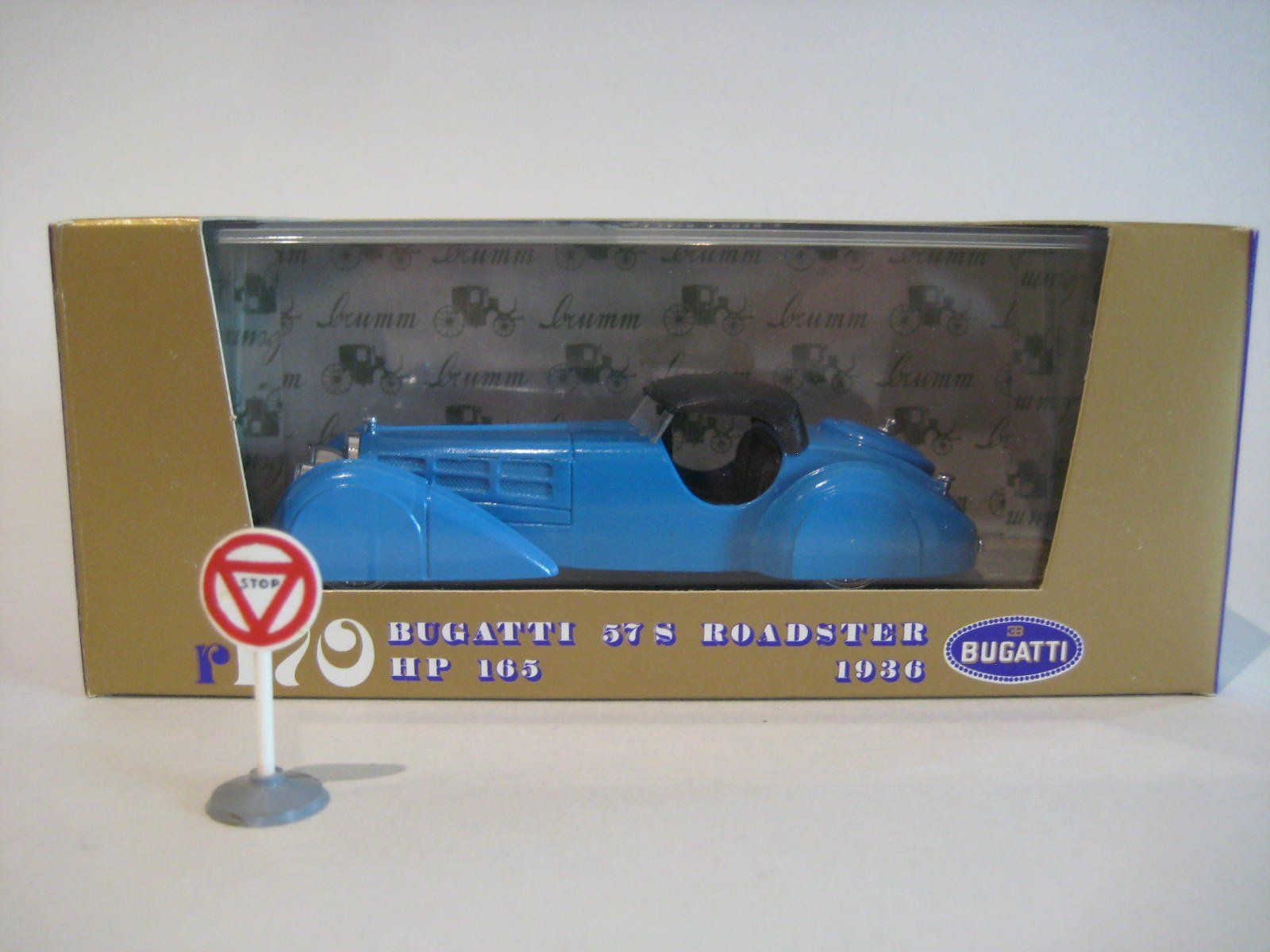 Bugatti Modellini d'auto: Bugatti 57 S 1936 brumm No r170  1/43 – Nuovo e nell'imballaggio originale da Neuchâtel venduto da Philippeflecherouge