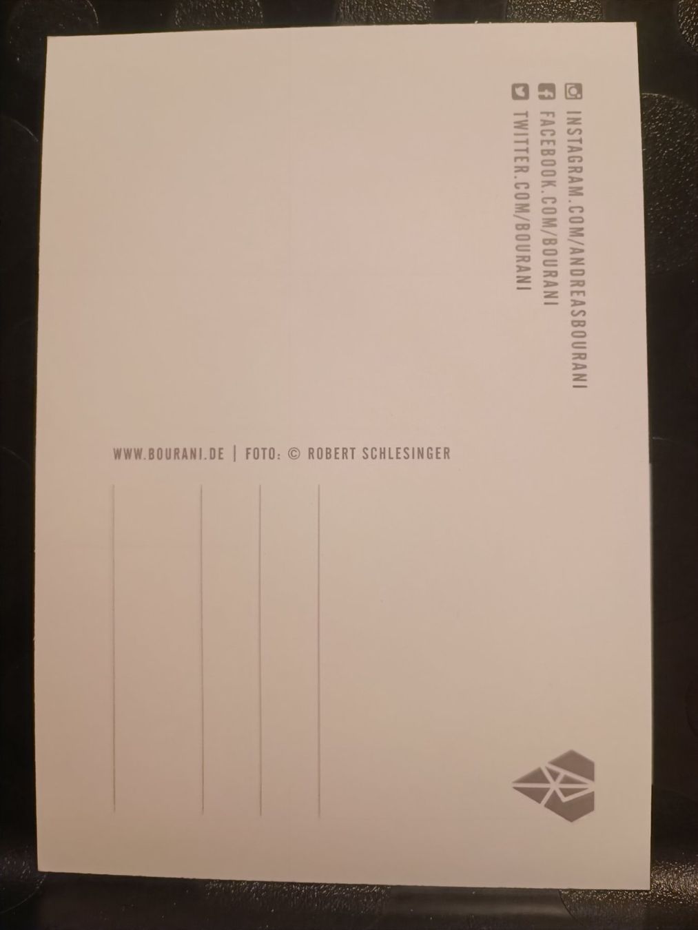 Autografi: Andreas Bourani - Handsigniert alte Autogrammkarte – Usato da Menziken venduto da Artographs 1