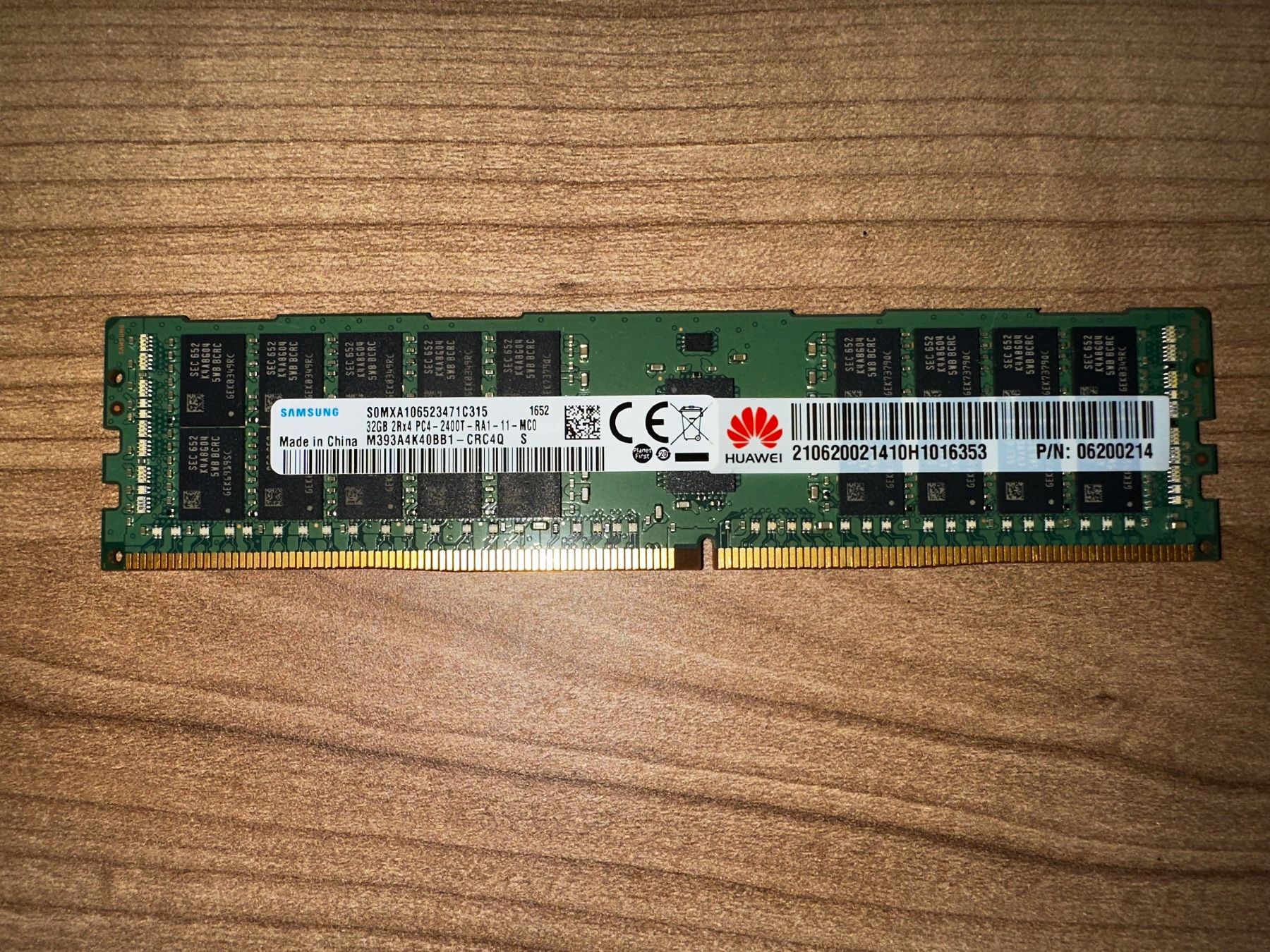 Samsung Server: Samsung 32GB DDR4 ECC RAM - getestet – Usato da Trüllikon venduto da NicoZgraggen
