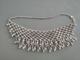 Halskette, Glitzer Modeschmuck