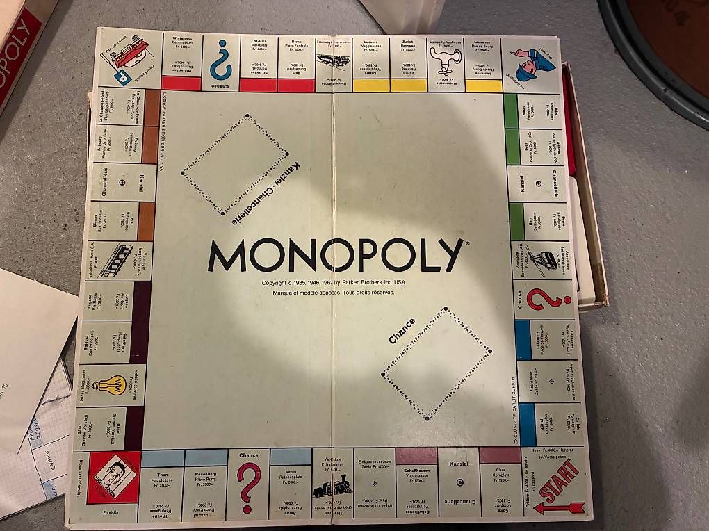 Giochi: Monopoly Carlit Schweiz Edition (Vinteage) – Usato da Langnau am Albis venduto da nilspedro 2