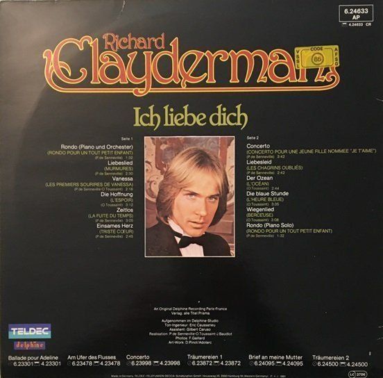 Dischi in vinile: 6x LPs Richard Clayderman – Usato da Grüningen venduto da azulmarron 5