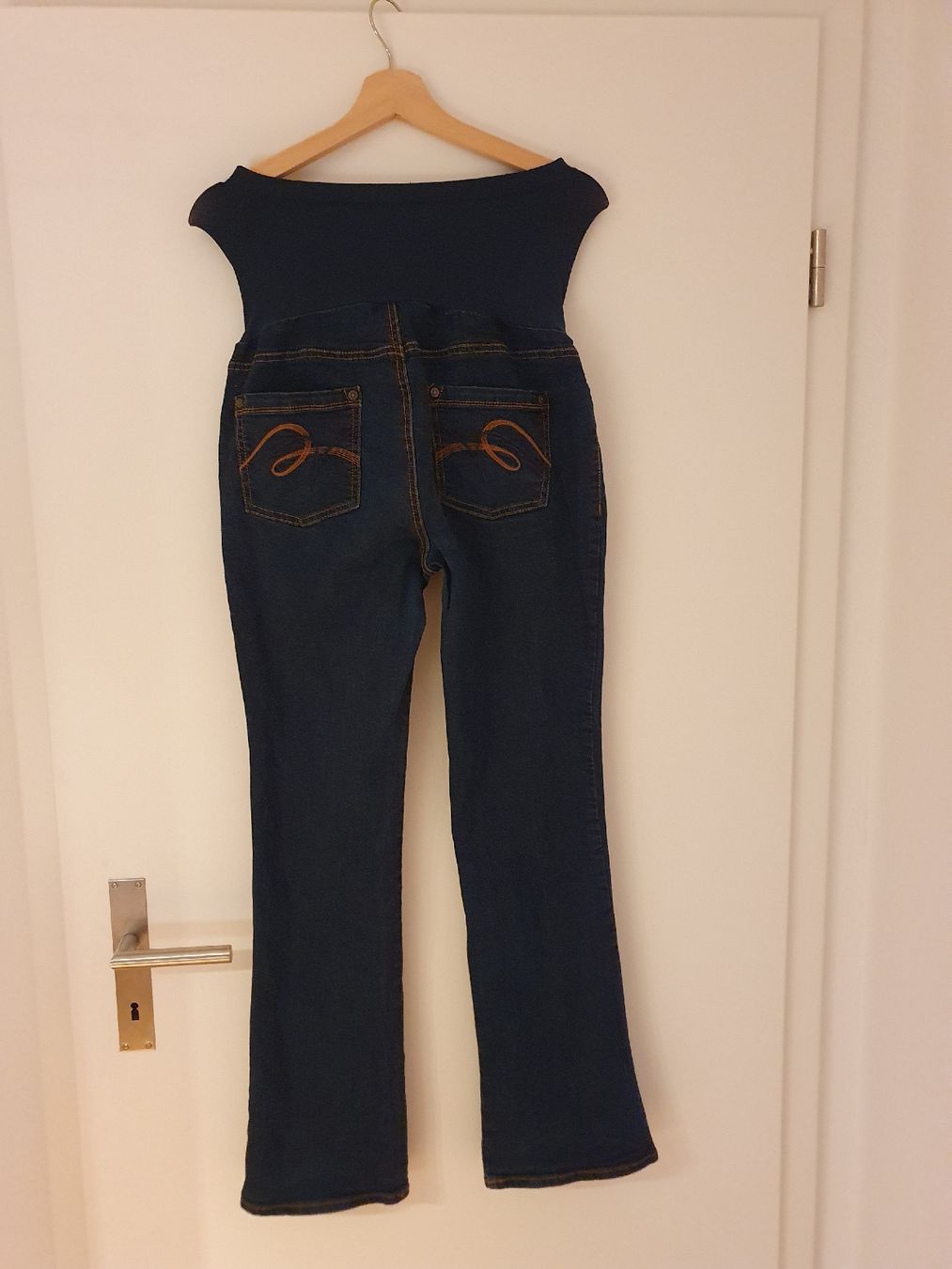 Jeans: Umstandsjeans Indigo Blue Gr. L – Usato da Einigen venduto da thundermother 2