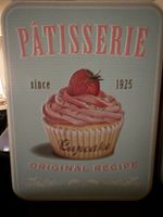 Blechdose Patisserie Cupcake seit 1925 Dekoration