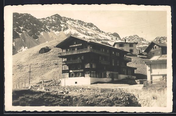 Ansichtskarten: AK Inner-Arosa, Pension Brüggli – Gebraucht aus Berlin von bartko-reher