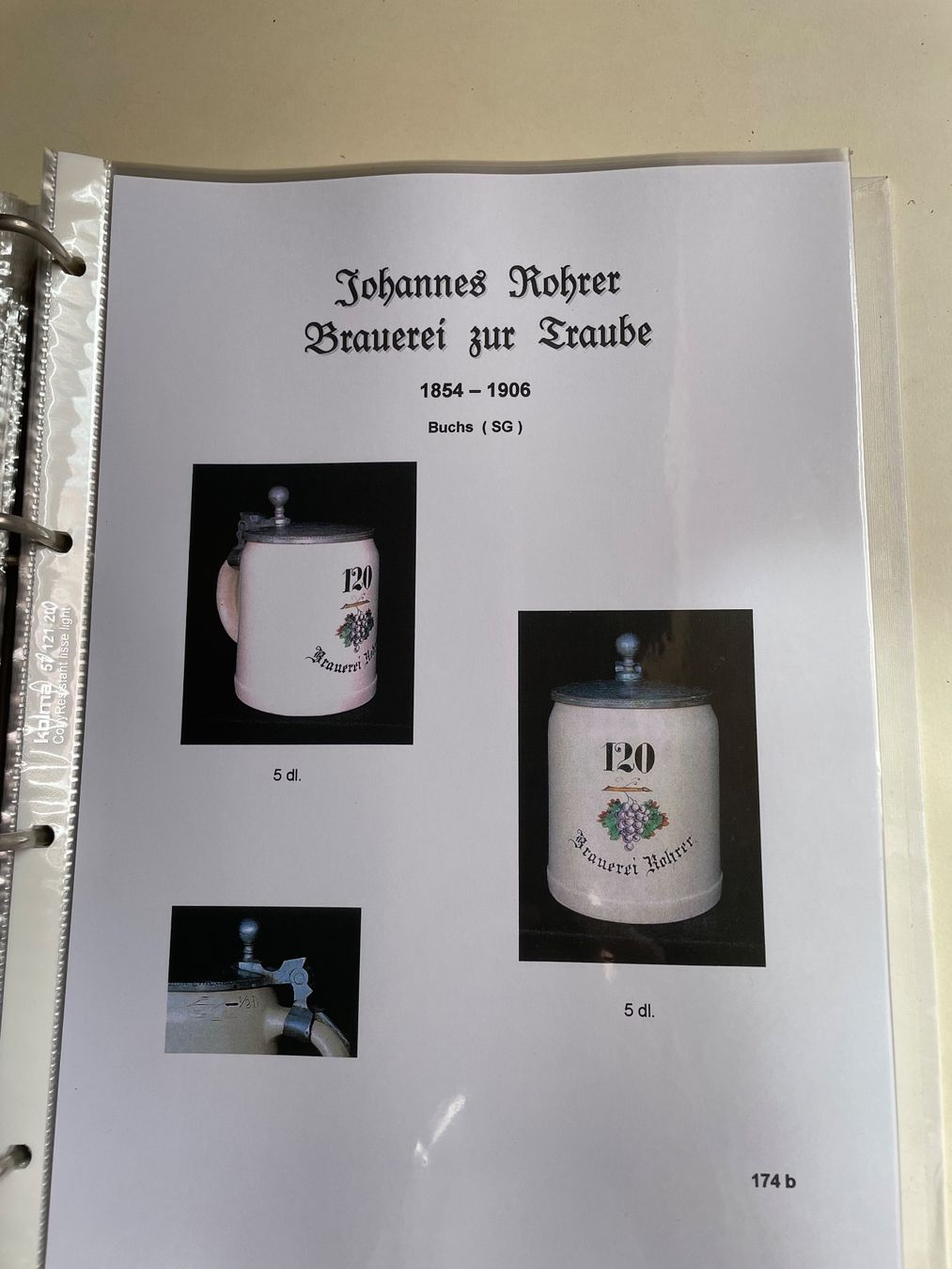 Bücher: Steingut Humpen Katalog Schweiz – Gebraucht aus Giubiasco von Boboviola 2