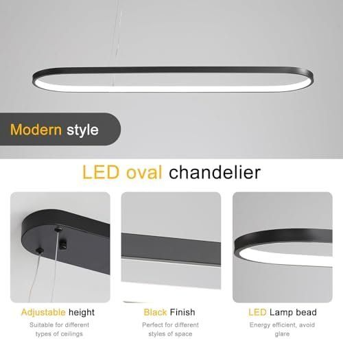 Kronleuchter & Deckenlampen: Hängeleuchte LED Dimmbare Hängelampe Ring Pendelleuchte – Neu und originalverpackt aus Hundwil von tec_mm27 4