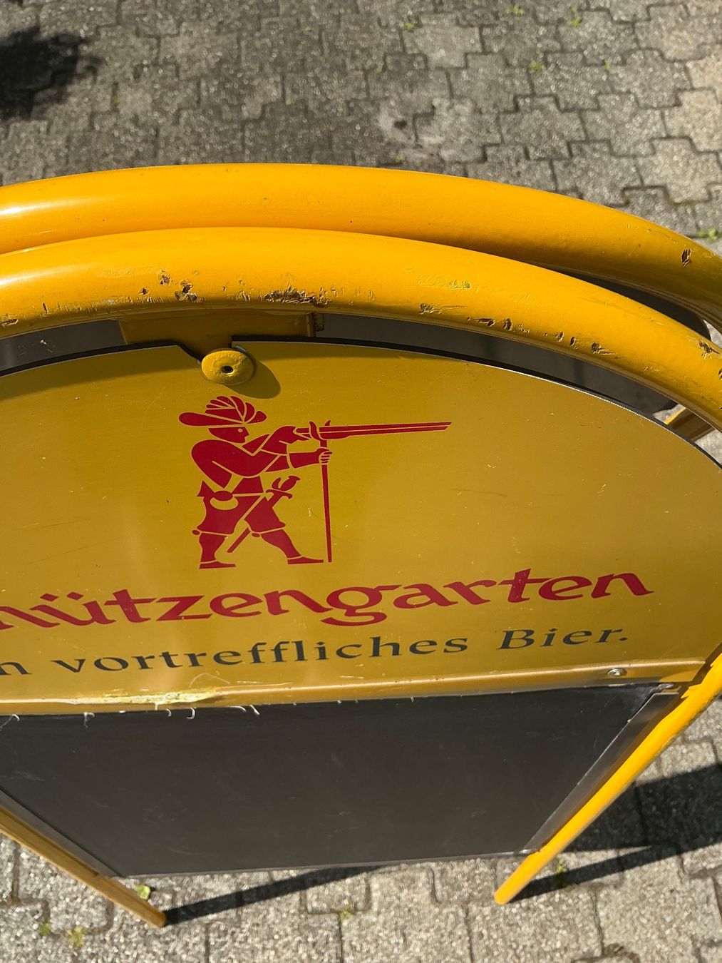 Allestimento di negozi e stand fieristici: alte Schützengarten Werbetafel, A-Ständer, – Usato da Jona venduto da Jancy60 4