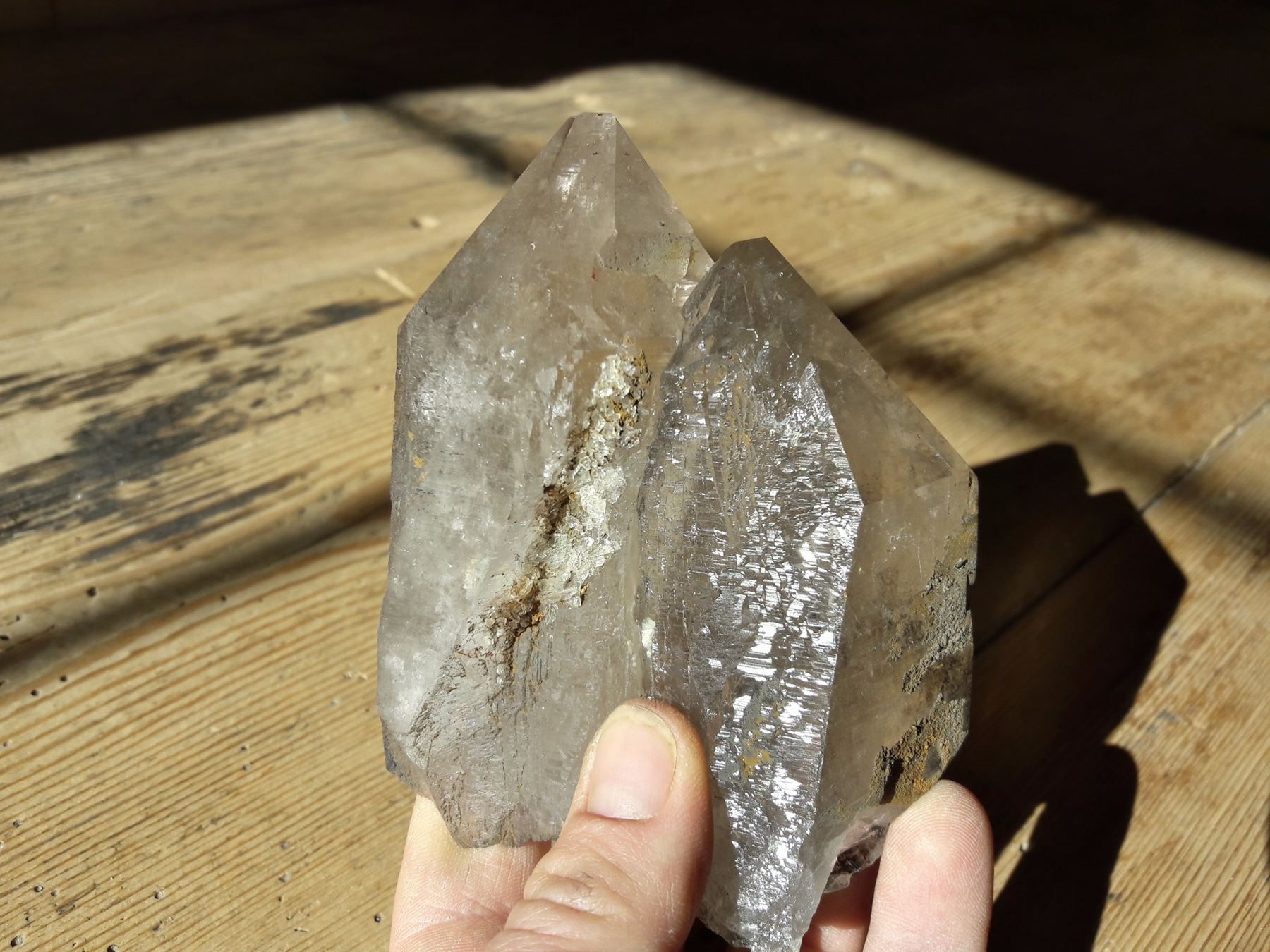 Minerali & Pietre curative: Bergkristall – Nuovo e nell'imballaggio originale da Sedrun venduto da aurira 1