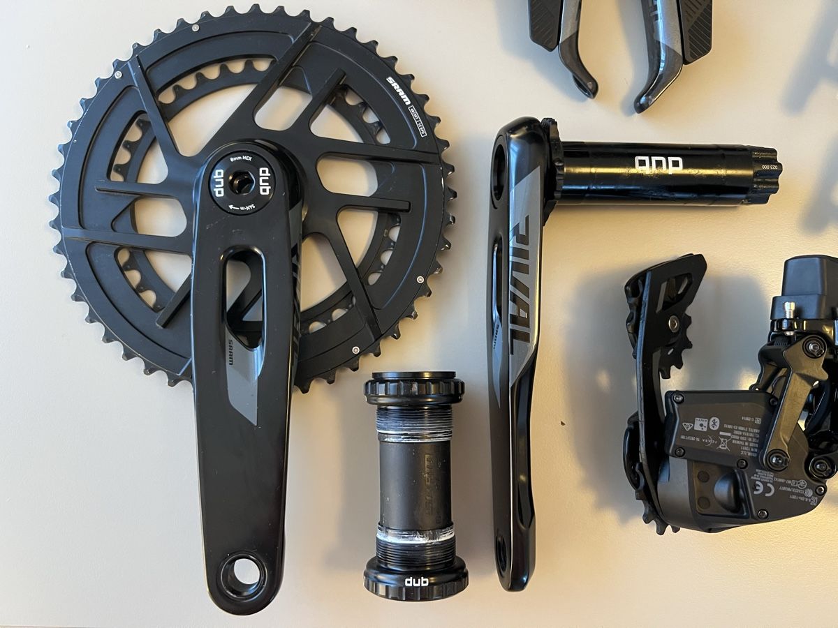 Sram Pezzi di ricambio: Sram Rival AXS Schaltgruppe 2x12 – Usato da Riehen venduto da tbvkaenel 3