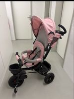 Dreirad Kinder mit Schiebestange pink neuwertig