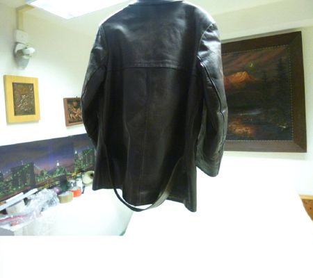 Motorrad Lederjacke Legendäre alte Leder Motorrad Jacke Club