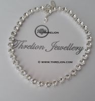 Threlion Halskette mit  Kristallen