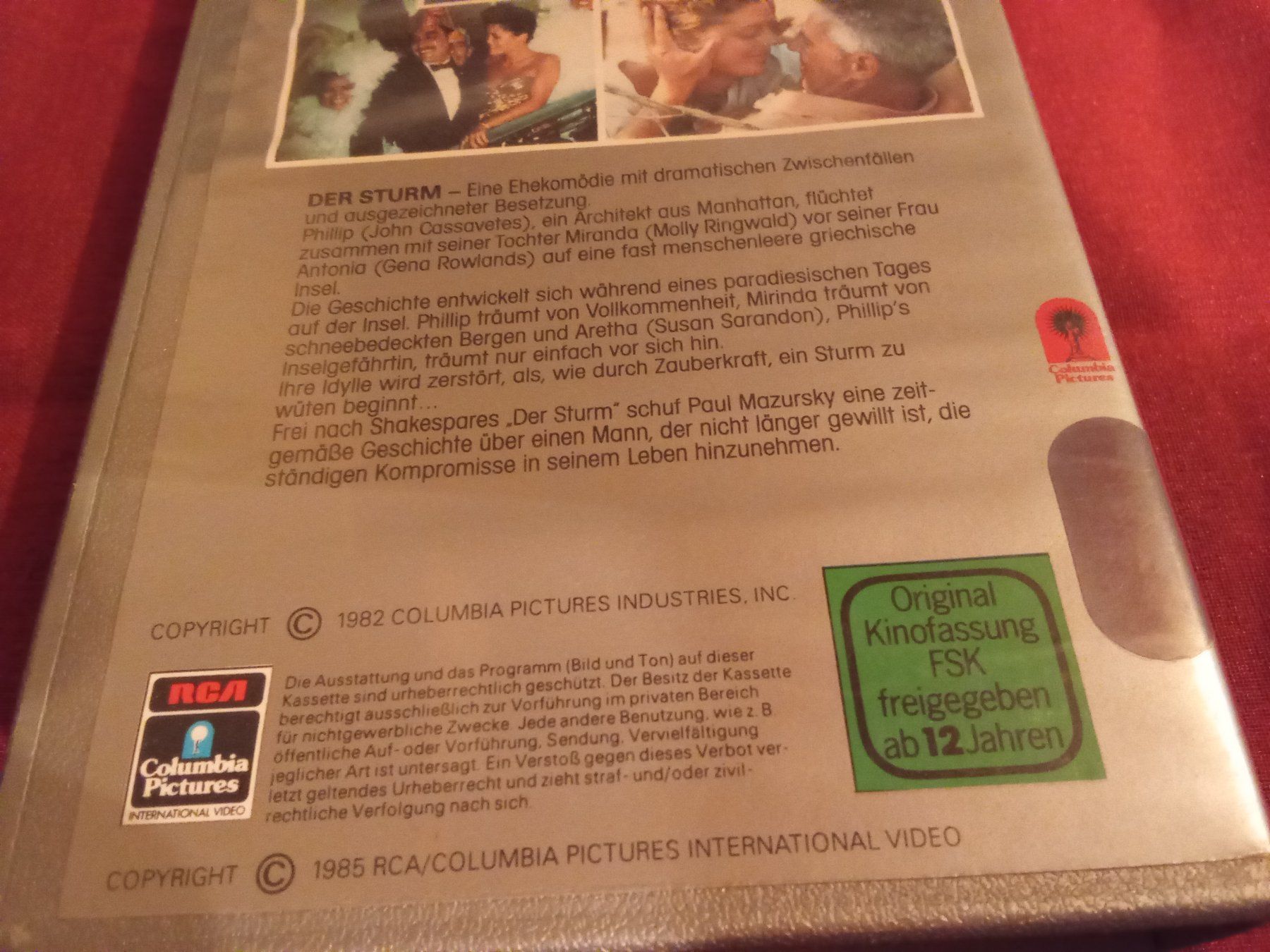 Tutti i VHS: Der Sturm – Usato da Remetschwil venduto da Hofiii 1