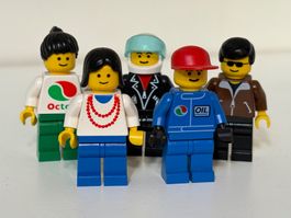 Lego 5 figurines années 80 serie 4 Figuren