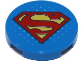 Lego Fliese (14769pb177) mit Superman Logo