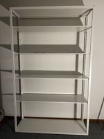 Metallregal weiss gebraucht