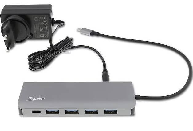 Hub & Switch: LMP 22366 USB Hub, inkl. Netzteil – Usato da Münster VS venduto da Spy09