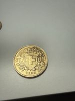 Pièce rare: 20 Francs Or, Vreneli, 1908, Suisse, parfait!