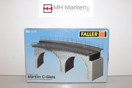 Faller 478 Bausatz Viadukt-Oberteil für C-Gleis 1:87 H0 Bau