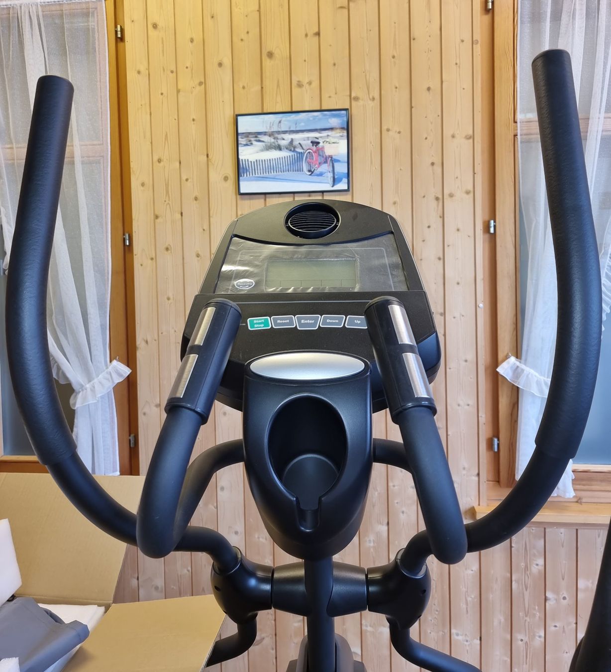 Hometrainer: Crosstrainer: Ellipsen Crosstrainer schwenkbarer Ventilator – Nuovo (secondo la descrizione) da Nesslau venduto da jon_h5bl