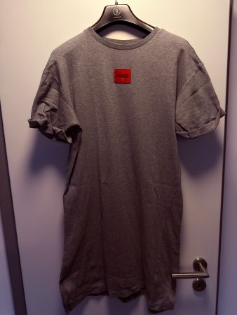 Robe Hugo Boss gris chiné, taille S – État impeccable!