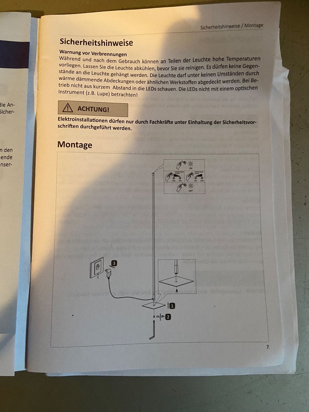 Lampes: LED-Stehleuchte – Neuf avec emballage d'origine à Wolfwil par Pjw0 3