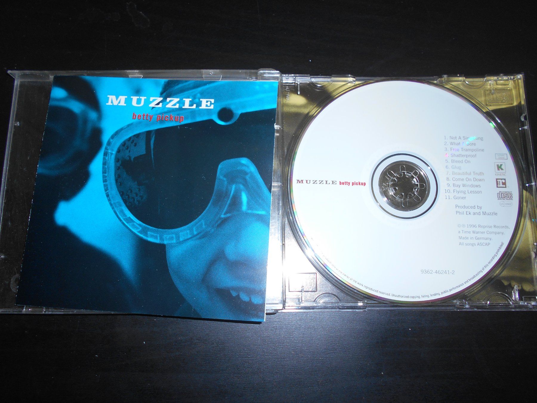 CD: Muzzle – Betty Pickup / 1996 – Usato da Aarberg venduto da witchhunter01