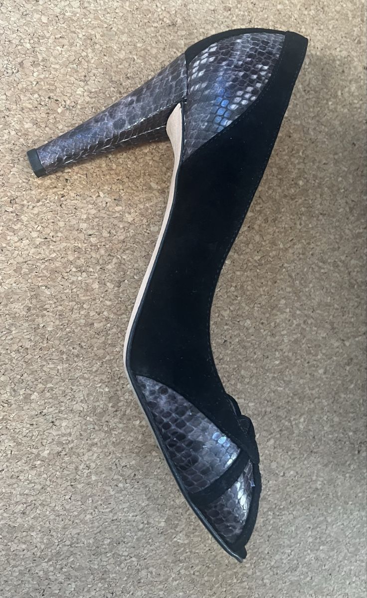 Joop Damenschuhe: JOOP! Peeptoe Pumps Leder Pythonoptik Gr. 39 elegant – Gebraucht aus Zuchwil von MLV92 4