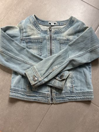 Veste en jean Creeks bleu claire 