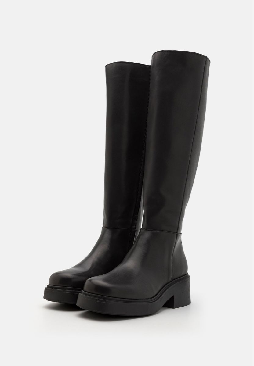 Damenschuhe: ZIGN Leder Plateaustiefel in schwarz Gr. 38 – Gebraucht aus Altendorf von PiaLang