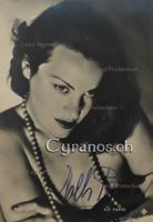 Elli Parvo (1914-2010) Schauspielerin - Autogramm