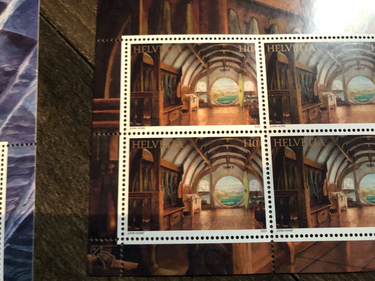 Alle Briefmarken: HERR der RINGE - Schweizer Briefmarken NICHT im Abo !!! – Neu (gemäss Beschreibung) aus Lufingen von Rac0 6