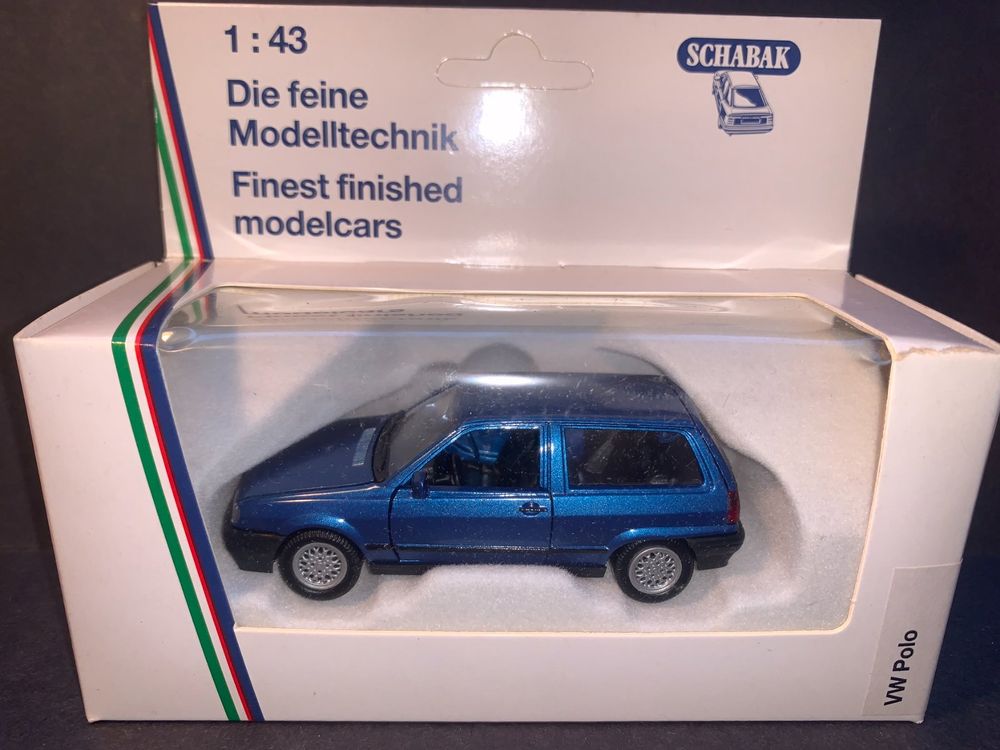 Miniature Schabak VW Corrado Bleue – Échelle 1/43 – Très Bon état