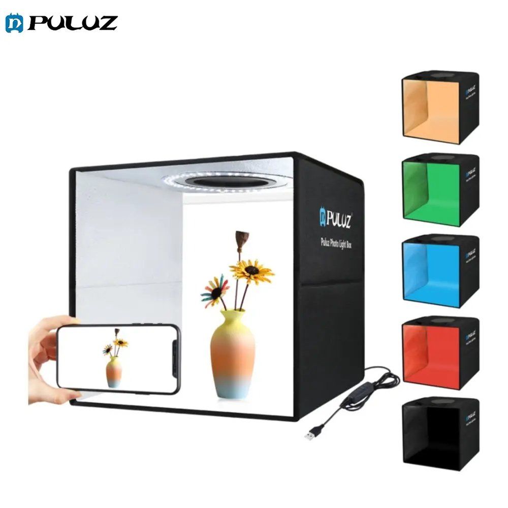 Altri Accessori: PULUZ Fotostudio mit LED – Nuovo (secondo la descrizione) da Schänis venduto da Freeride80 1