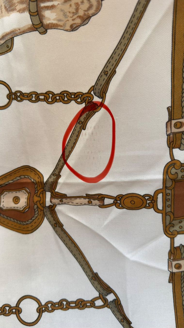 Foulards, Tücher & Schals: Foulard Carré Halstuch Chevaux 77x77 – Gebraucht aus Vuippens von Anna_as 1