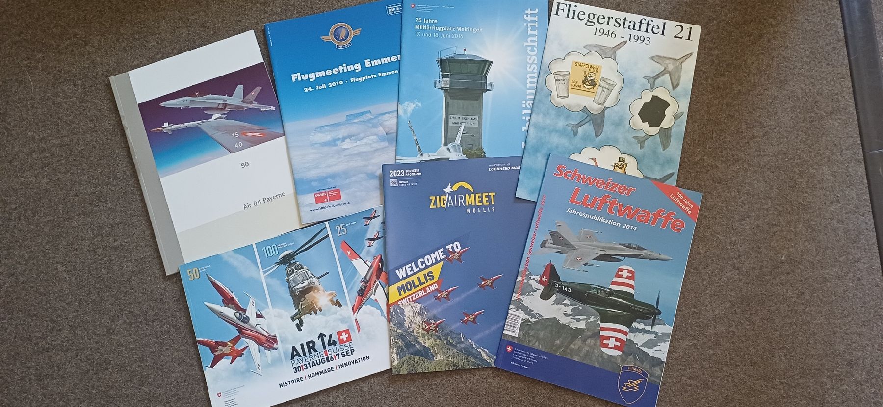 Zeitschriften & Magazine: Diverse Luftwaffen Hefte ( Programme) – Gebraucht aus Schachen LU von Passagier959