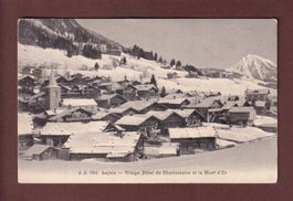 LEYSIN-VILLAGE - Hôtel du Chamossaire 1912 // pli d'angle //