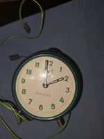 Vintage Pandora Wecker, Grün, Sammlerstück, Rarität!