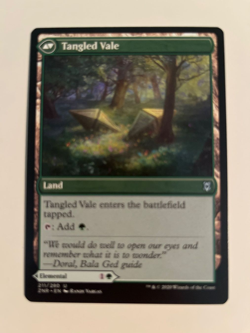 Magic The Gathering Carte collezionabili: 1 x Tangled Florahedron - Magic: The Gathering - MtG – Usato da Kriens venduto da Shadi1980 1